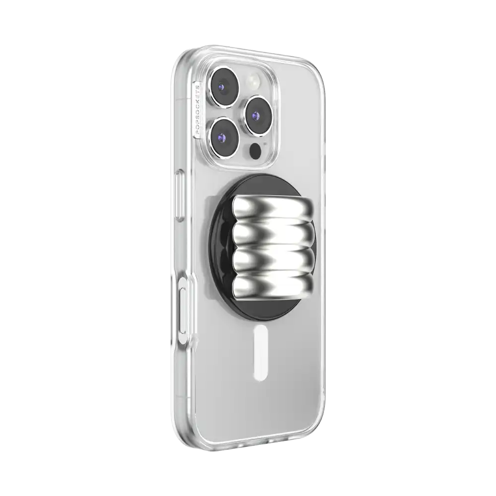 Enamel Puffy Stack Gold — MagSafe PopGrip