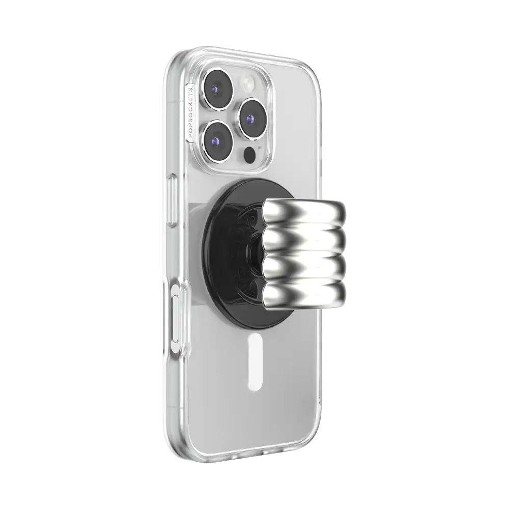 Enamel Puffy Stack Gold — MagSafe PopGrip