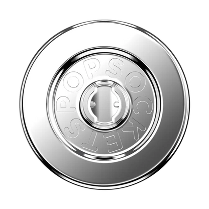 Enamel Silver Dollar — MagSafe PopGrip