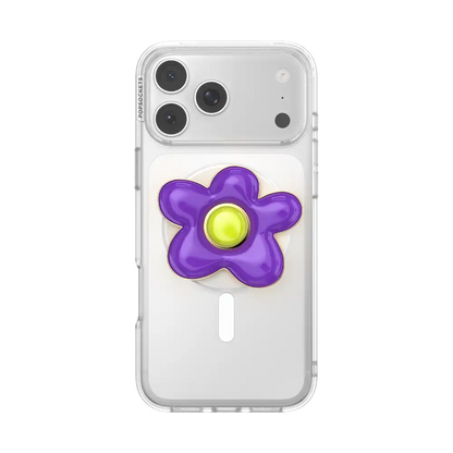 Enamel Wonky Daisy — MagSafe PopGrip
