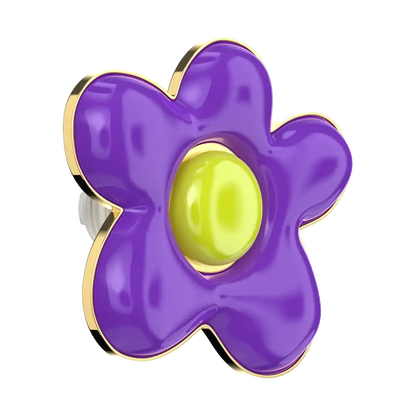 Enamel Wonky Daisy — MagSafe PopGrip