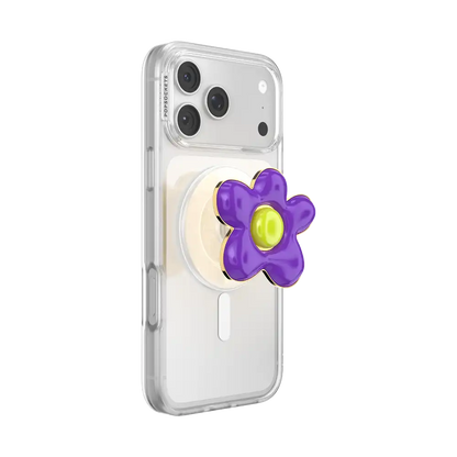 Enamel Wonky Daisy — MagSafe PopGrip
