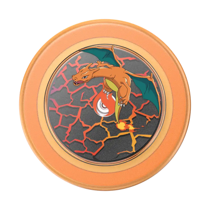 Backspin Charizard in Flight — MagSafe PopGrip
