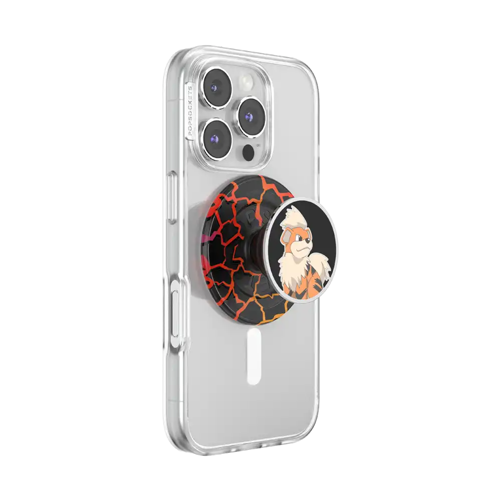 Enamel Stoic Growlithe — MagSafe PopGrip