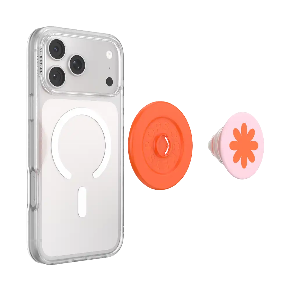 Enamel Wonky Daisy — MagSafe PopGrip