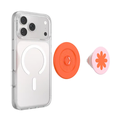 Enamel Wonky Daisy — MagSafe PopGrip