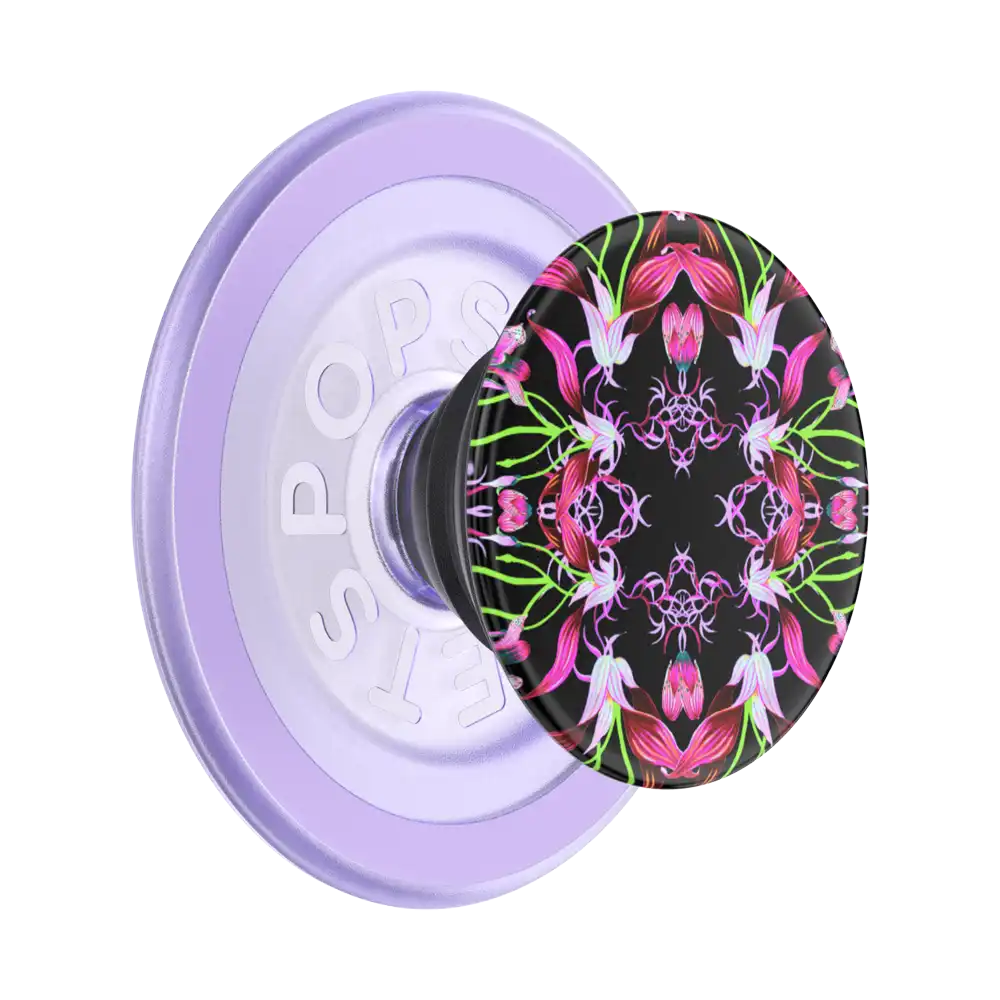 Molded Butterfly Magenta — MagSafe PopGrip