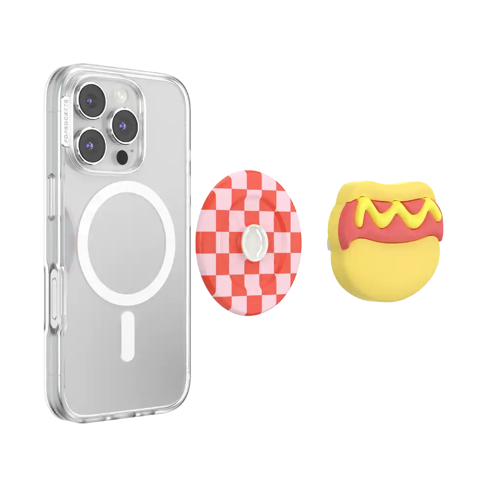 PopOut Hot Dog — MagSafe PopGrip