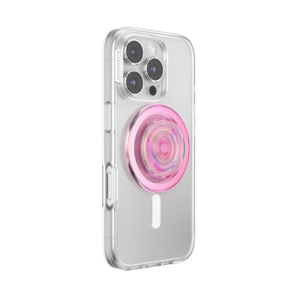 Iridescent Blush Pink — MagSafe PopGrip