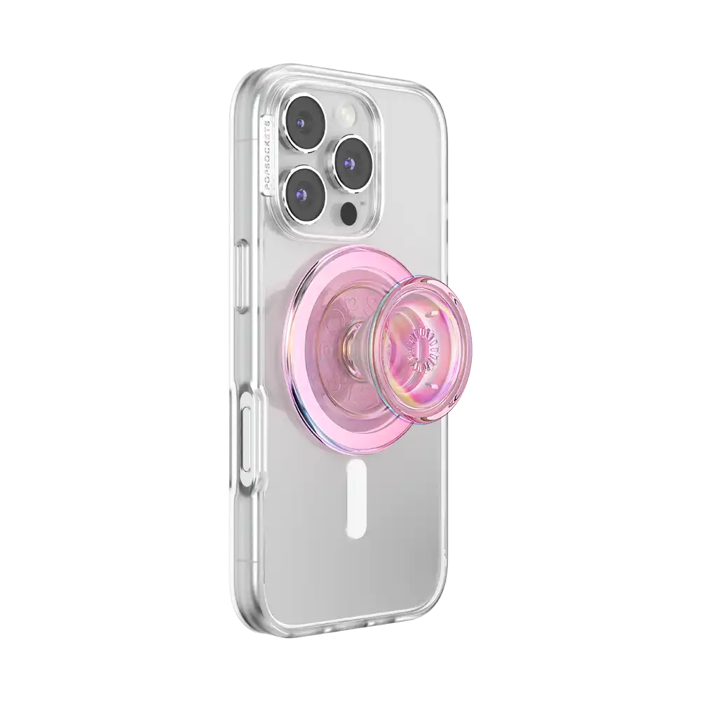 Iridescent Blush Pink — MagSafe PopGrip