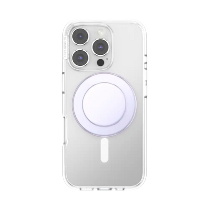 Iridescent White — MagSafe PopGrip