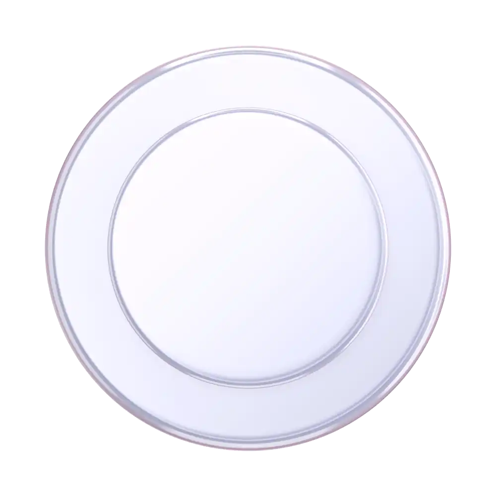 Iridescent White — MagSafe PopGrip