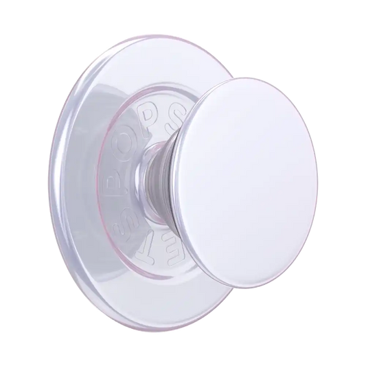Iridescent White — MagSafe PopGrip