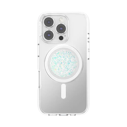 Iridescent Confetti White — MagSafe PopGrip