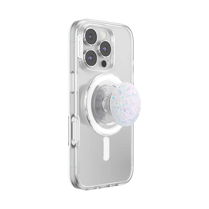 Iridescent Confetti White — MagSafe PopGrip