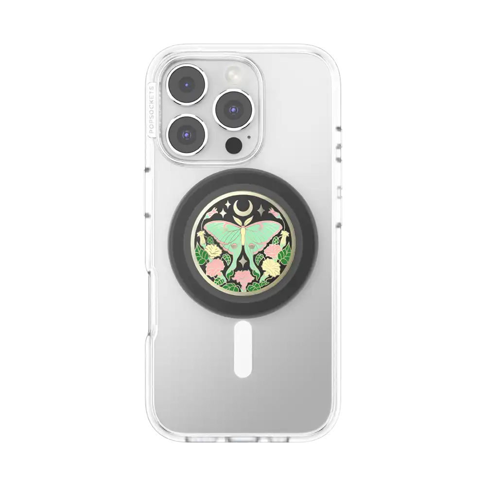 Enamel Luna Moth — MagSafe PopGrip