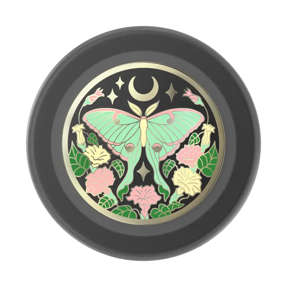 Enamel Luna Moth — MagSafe PopGrip