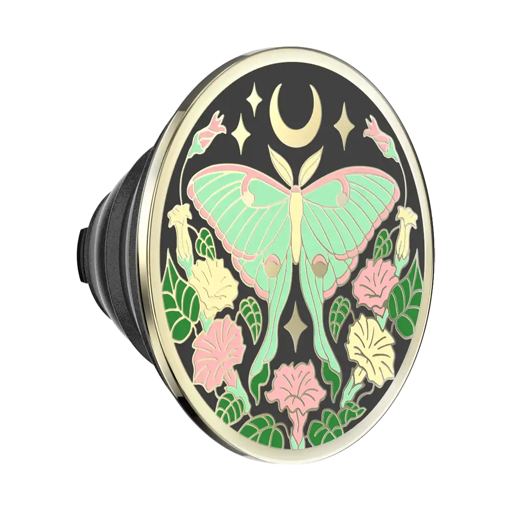 Enamel Luna Moth — MagSafe PopGrip