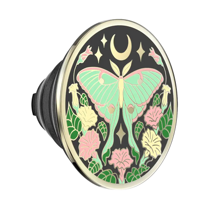 Enamel Luna Moth — MagSafe PopGrip