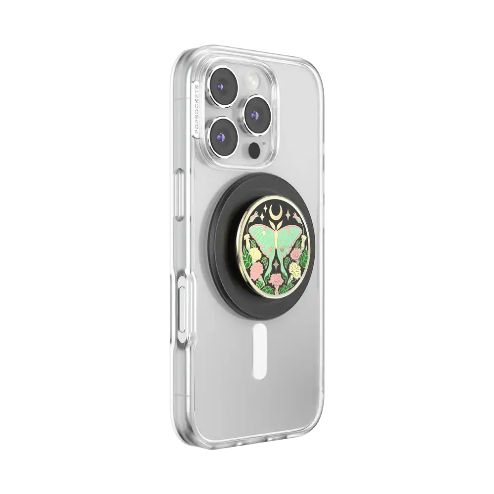 Enamel Luna Moth — MagSafe PopGrip