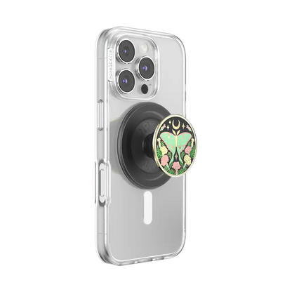 Enamel Luna Moth — MagSafe PopGrip