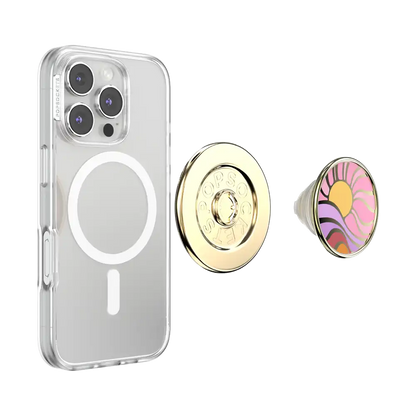 Luxe Enamel Golden Hour — MagSafe PopGrip