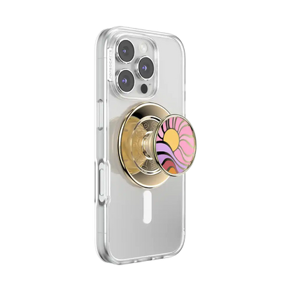 Luxe Enamel Golden Hour — MagSafe PopGrip