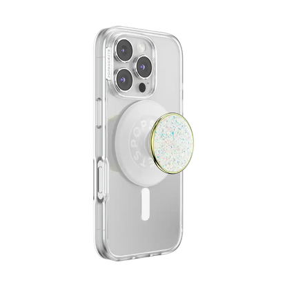 Enamel Stamped Pink — MagSafe PopGrip