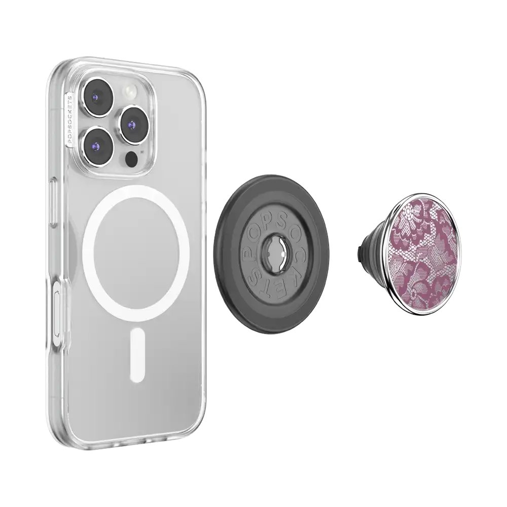 Enamel Mauve Veil — MagSafe PopGrip