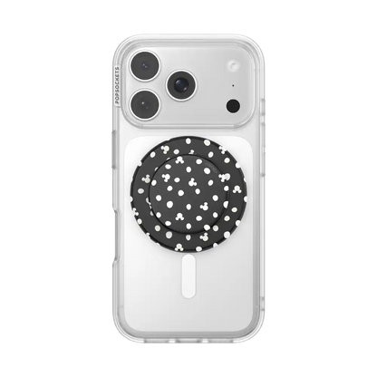 Plush Mickey Black — MagSafe PopGrip