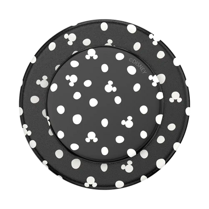 Plush Mickey Black — MagSafe PopGrip