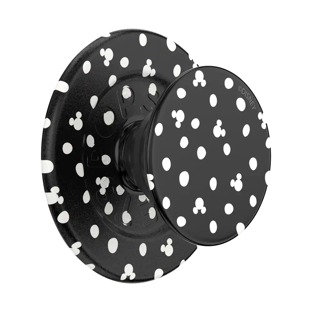 Plush Mickey Black — MagSafe PopGrip