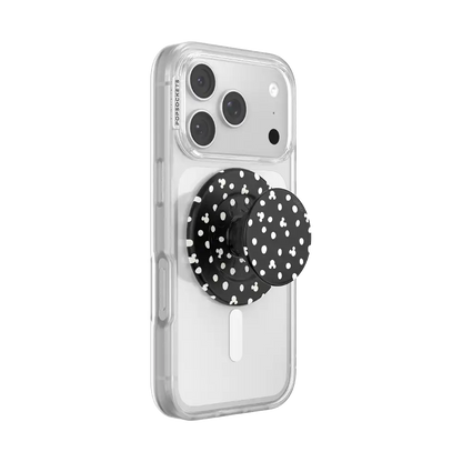 Plush Mickey Black — MagSafe PopGrip