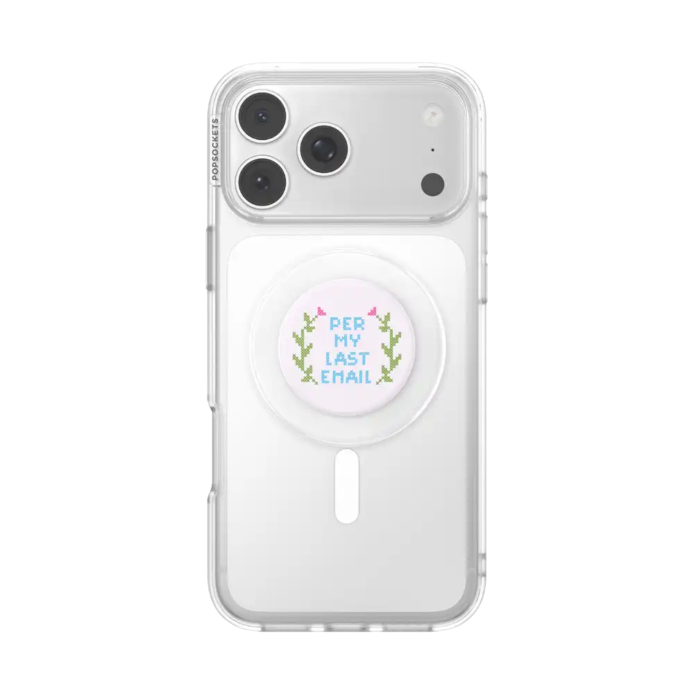 Plush Pin Cushion — MagSafe PopGrip