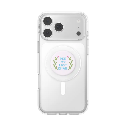 Plush Pin Cushion — MagSafe PopGrip