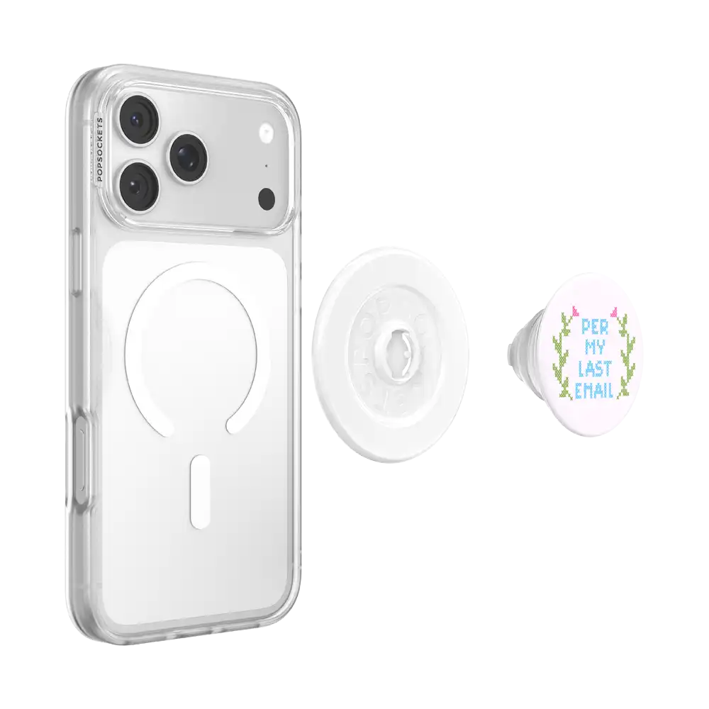 Plush Pin Cushion — MagSafe PopGrip