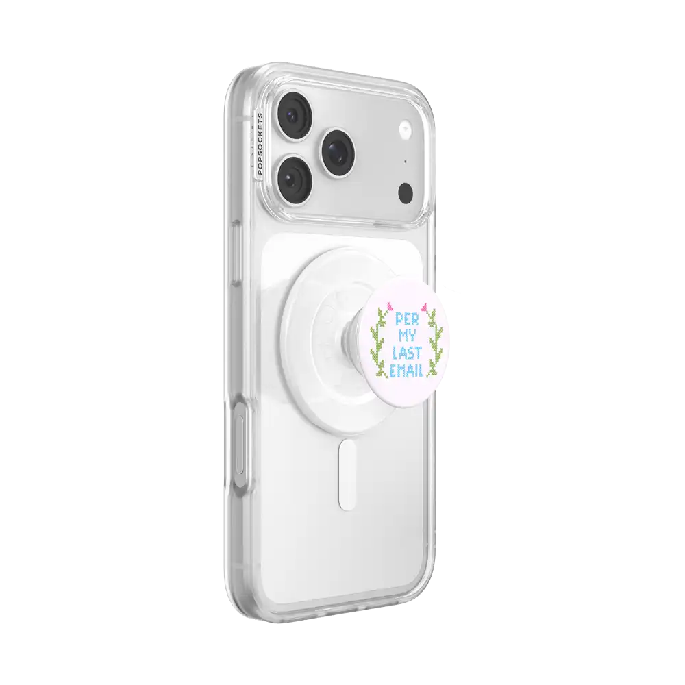 Plush Pin Cushion — MagSafe PopGrip
