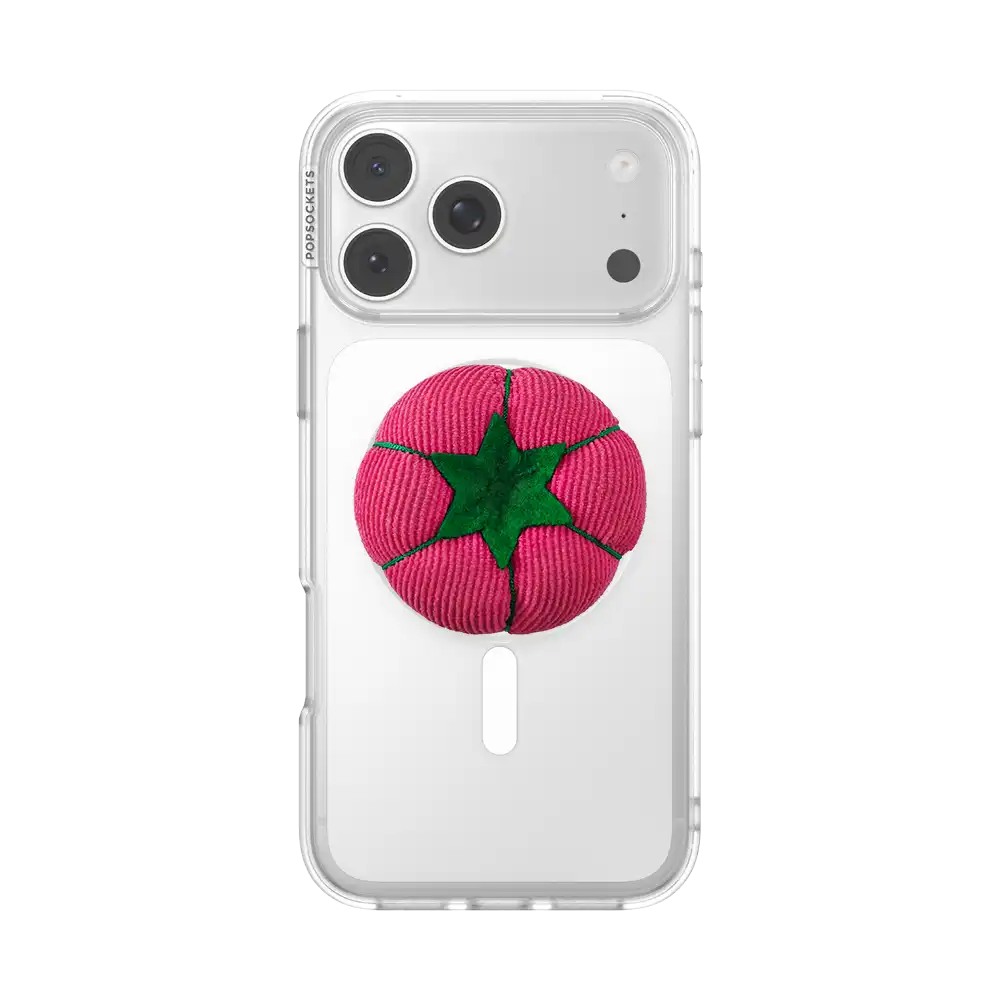 Plush Pin Cushion — MagSafe PopGrip