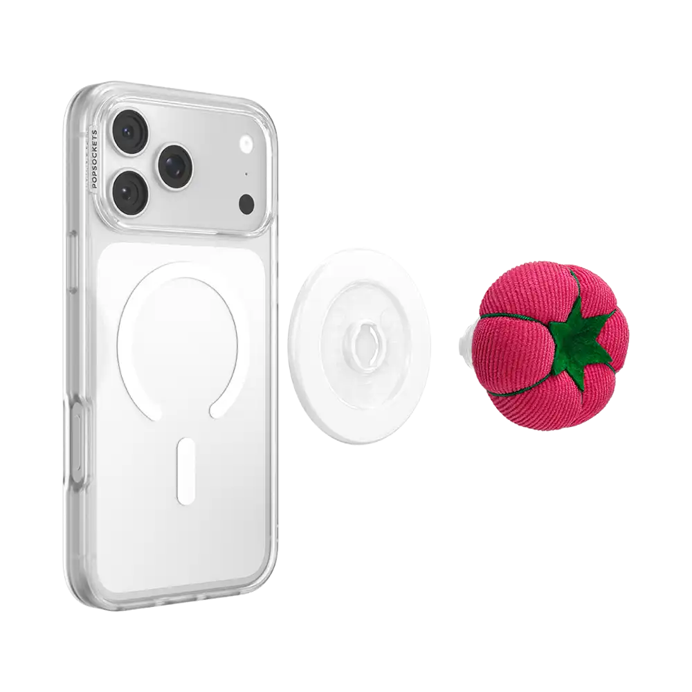 Plush Pin Cushion — MagSafe PopGrip