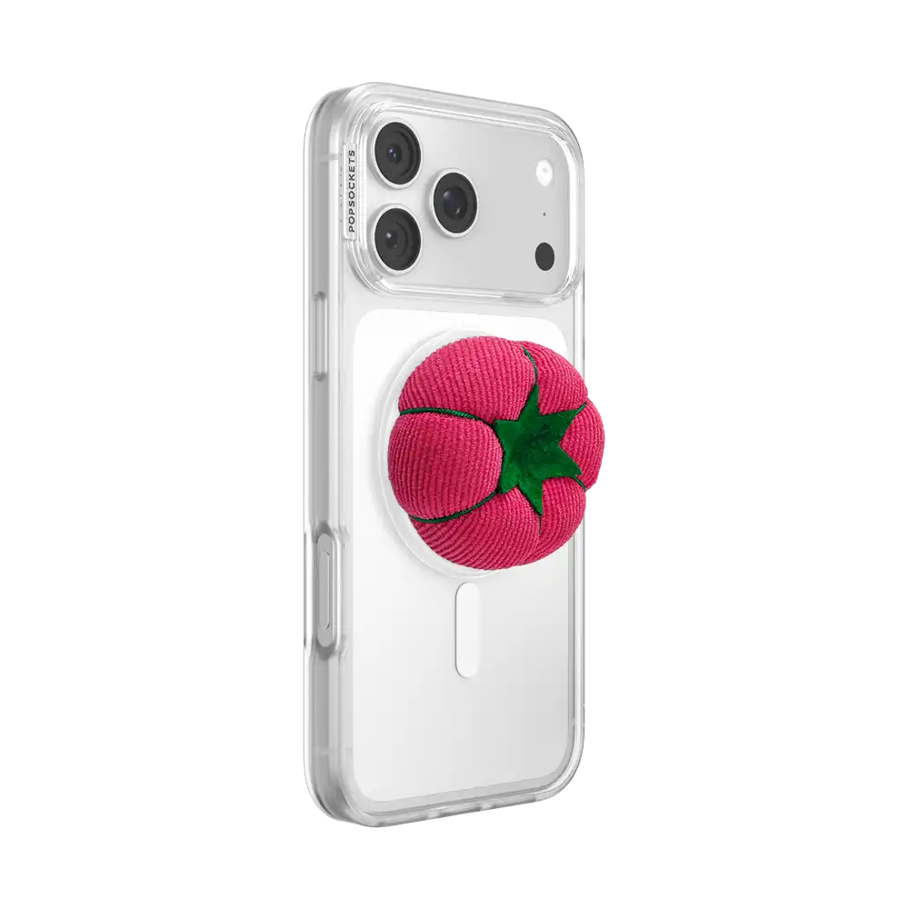 Plush Pin Cushion — MagSafe PopGrip