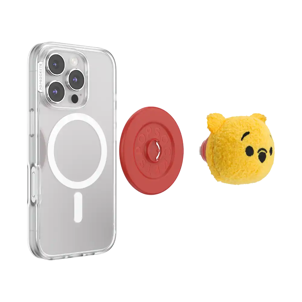 Plush Pooh — MagSafe PopGrip