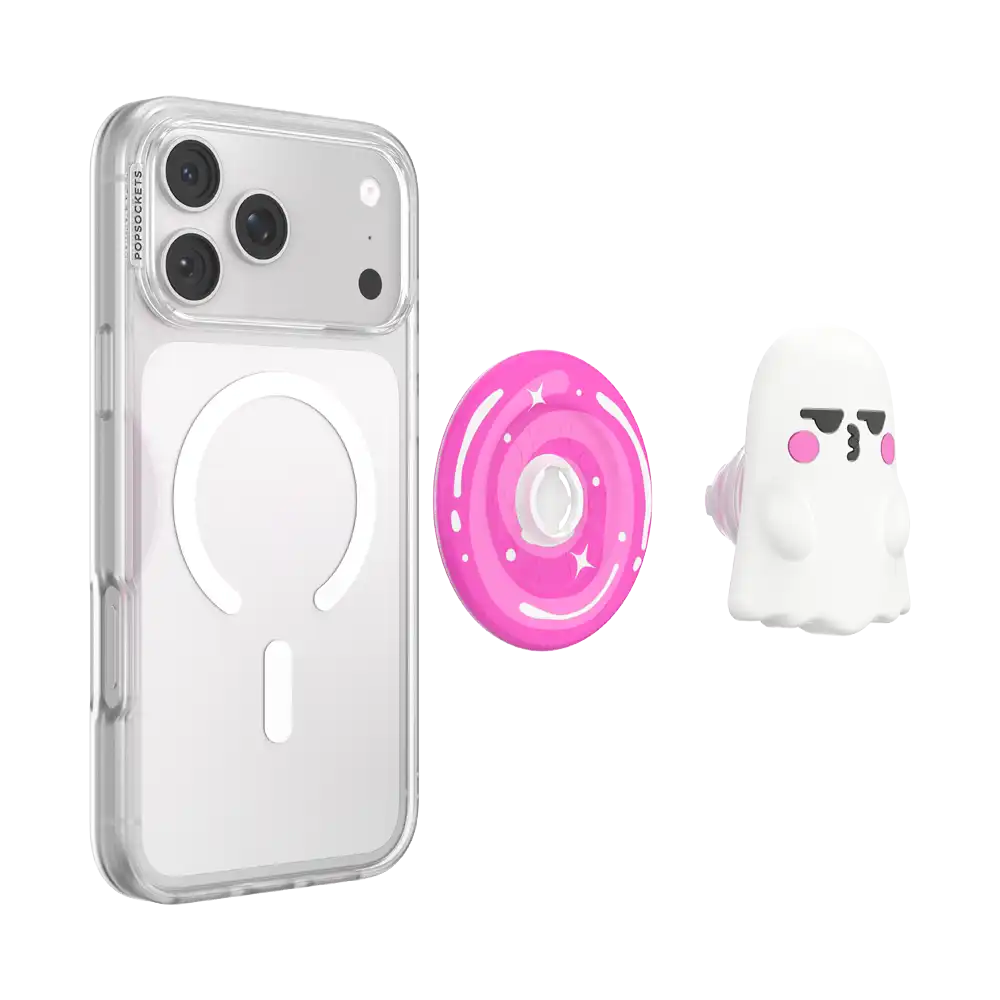 PopOut Ghostie — MagSafe PopGrip