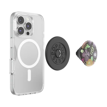Pressed Flower After Dark — MagSafe PopGrip