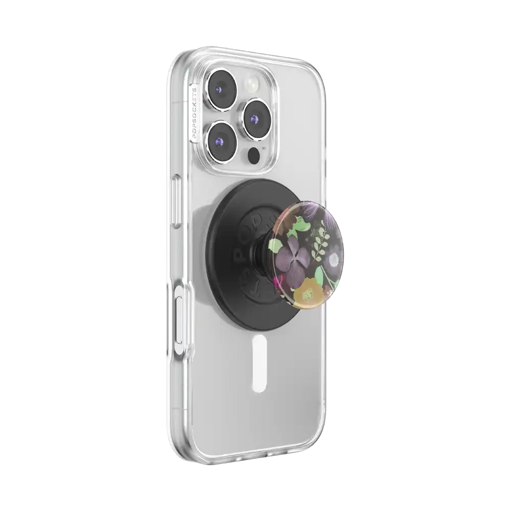 Pressed Flower After Dark — MagSafe PopGrip