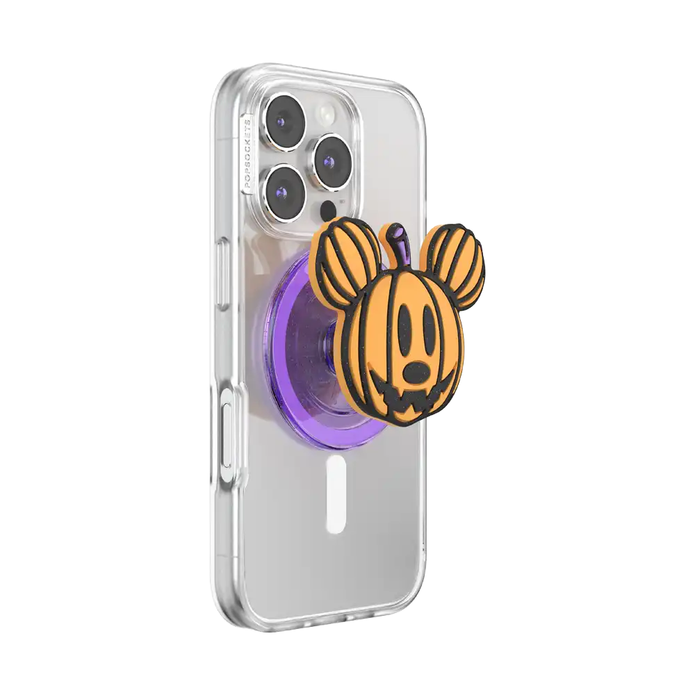 PopOut Pumpkin Minnie Mouse Purple— MagSafe PopGrip