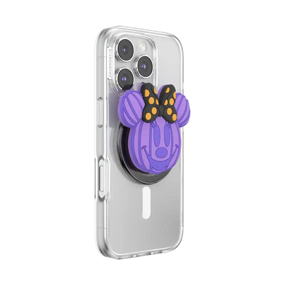 PopOut Pumpkin Minnie Mouse Purple— MagSafe PopGrip