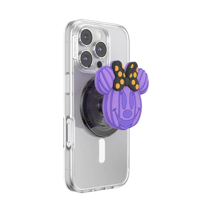 PopOut Pumpkin Minnie Mouse Purple— MagSafe PopGrip