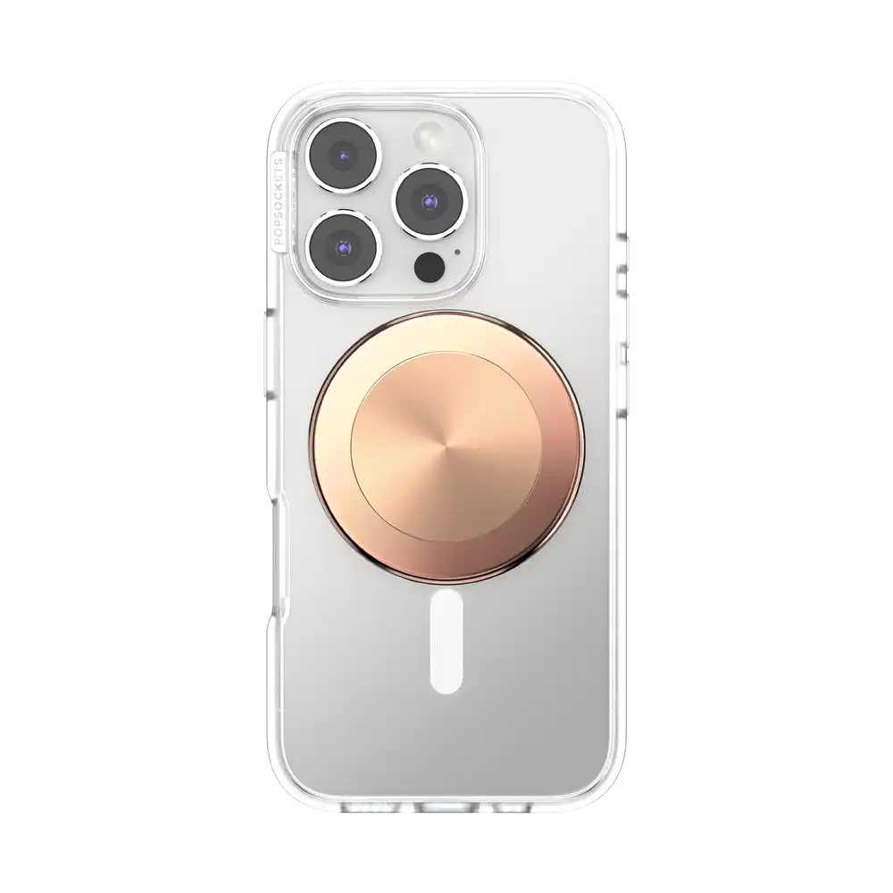 Aluminum Radial Rose Gold — MagSafe PopGrip