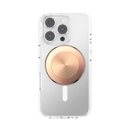 Aluminum Radial Rose Gold — MagSafe PopGrip