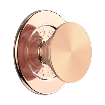 Enamel Clover Rose Gold — MagSafe PopGrip